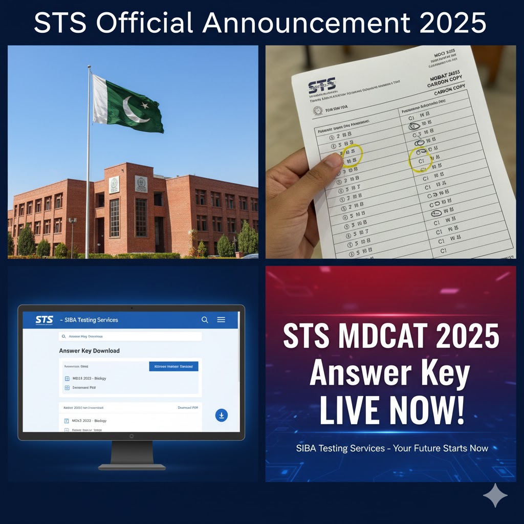 How to Check MDCAT result 2025 Answer Key