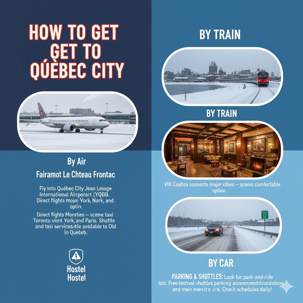 How to Get to Quebec City
