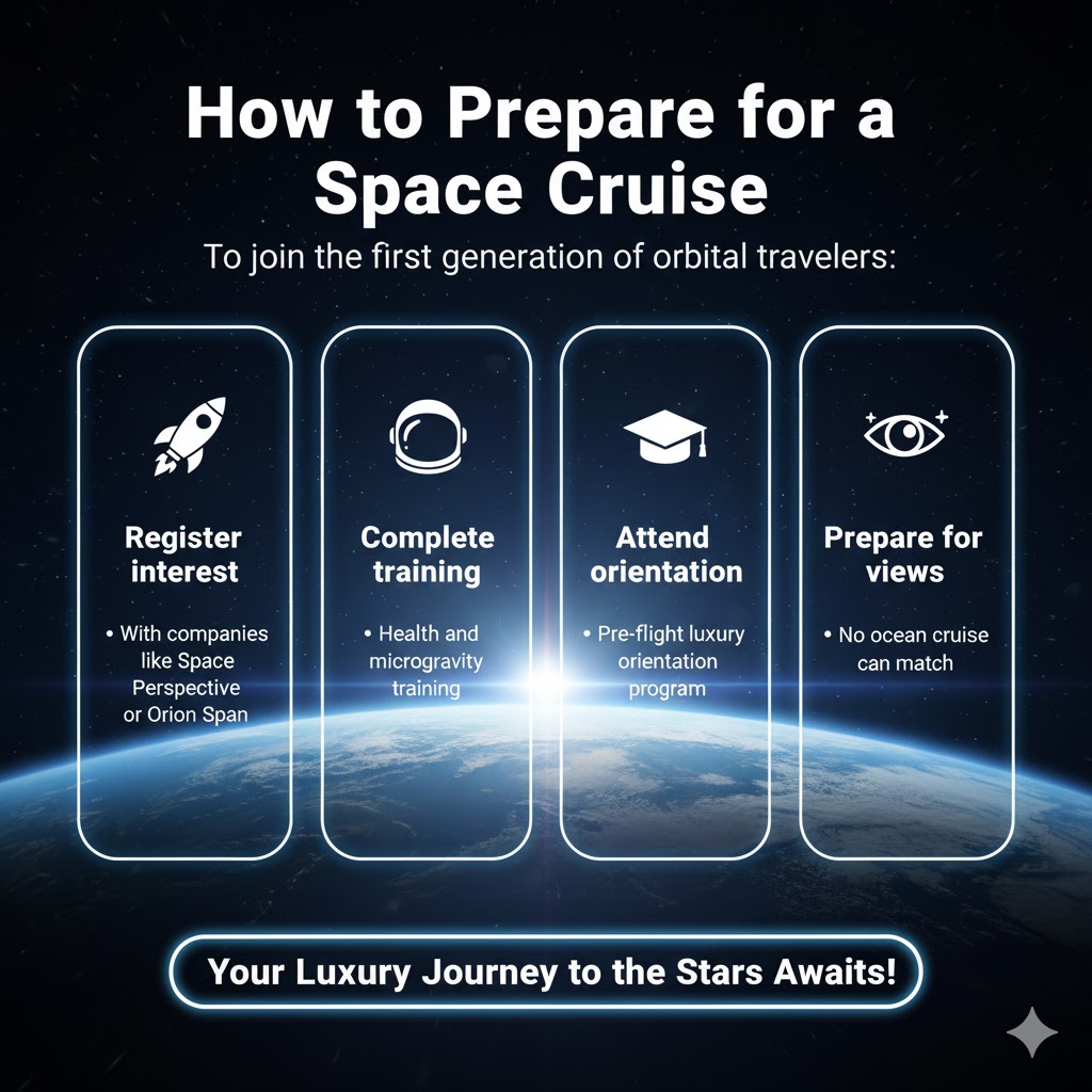How to Prepare for a Space Cruise
