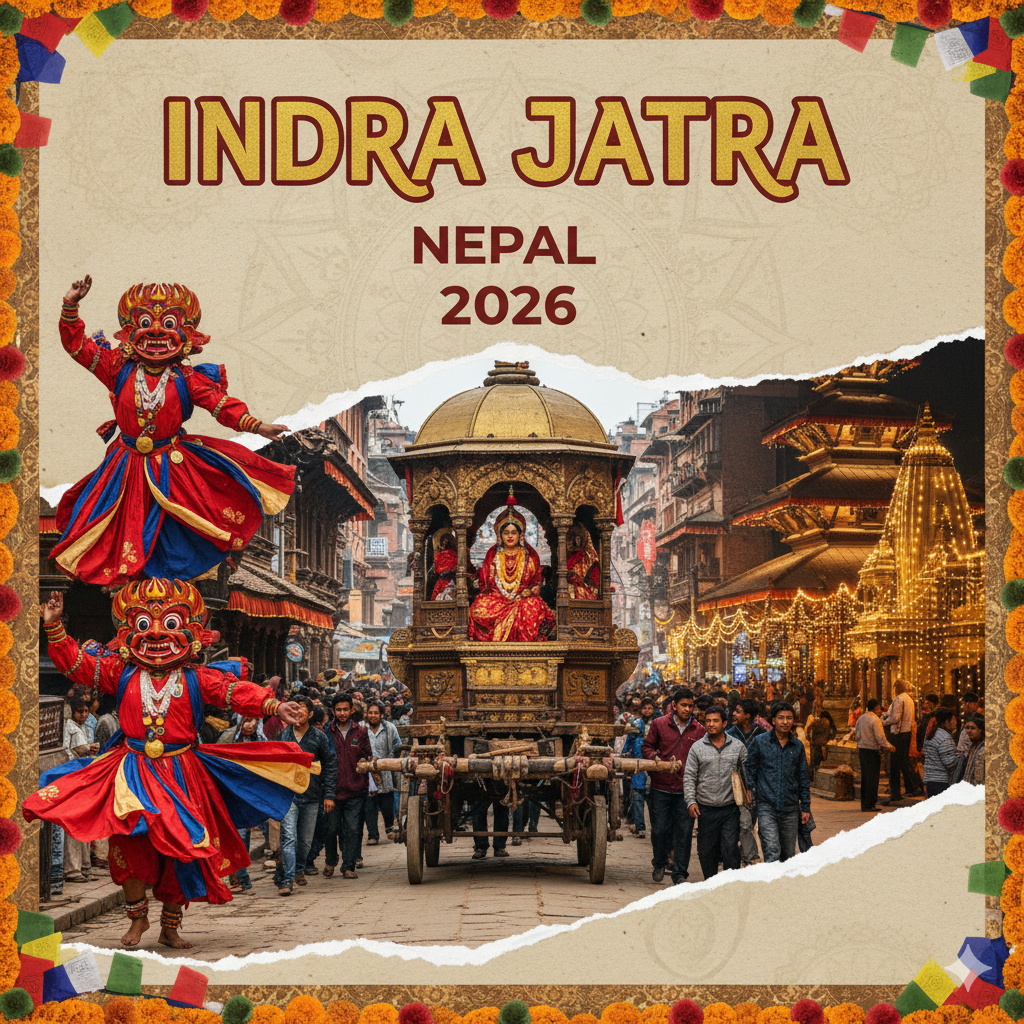 Indra Jatra 2026 in Nepal Festival