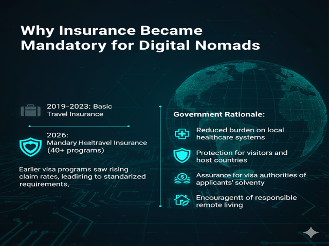 Insurance Became Mandatory for Digital Nomads
