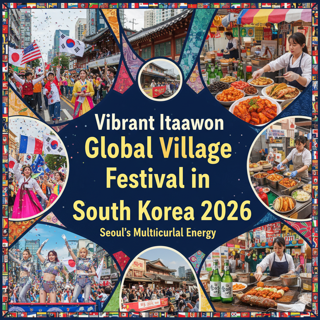 Itaewon Global Village Festival 2026 in South Korea