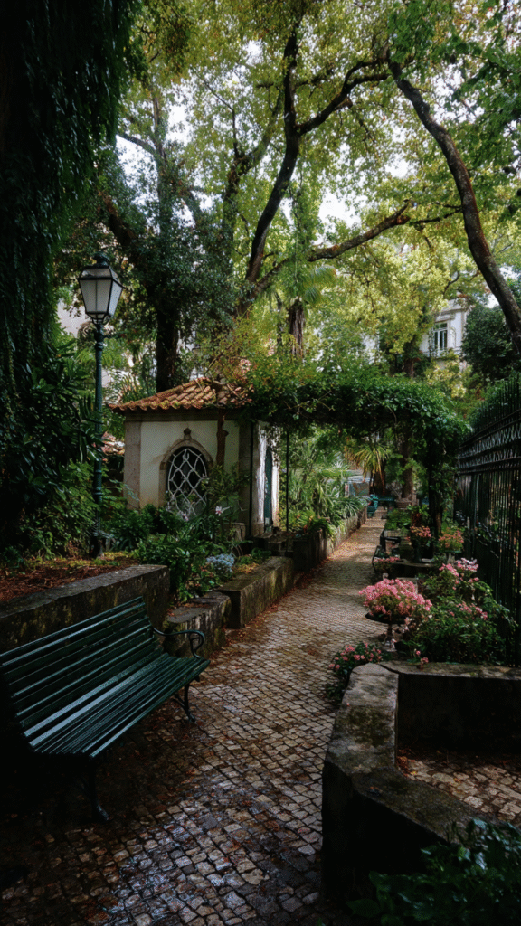 Jardim da Estrela Lisbon quiet garden Jardim-da-Estrela-Lisbon-quiet-garden