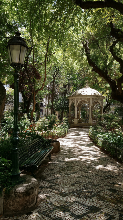 Jardim da Estrela Lisbon quiet garden4 Underrated-Things-to-Do-in-Lisbon