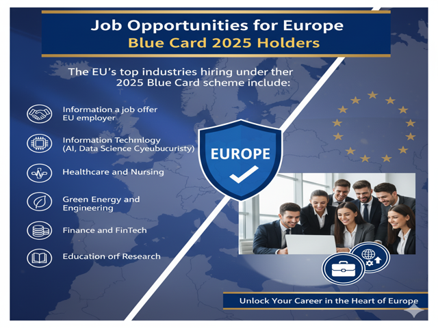 Job Opportunities for Europe Blue Card 2025