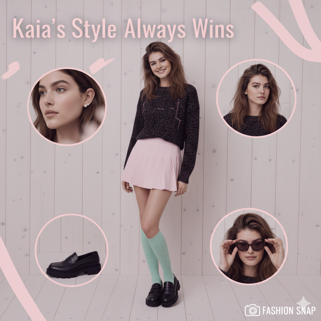 Kaia’s Style Always Wins