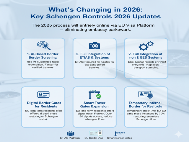 Key Schengen Border Controls 2026 Updates