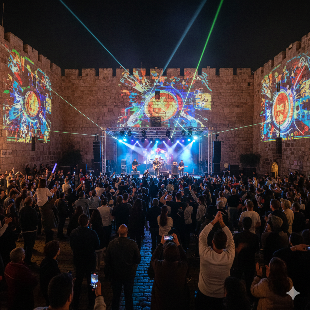 Live Performances and Music at Jerusalem Light Festival 2026