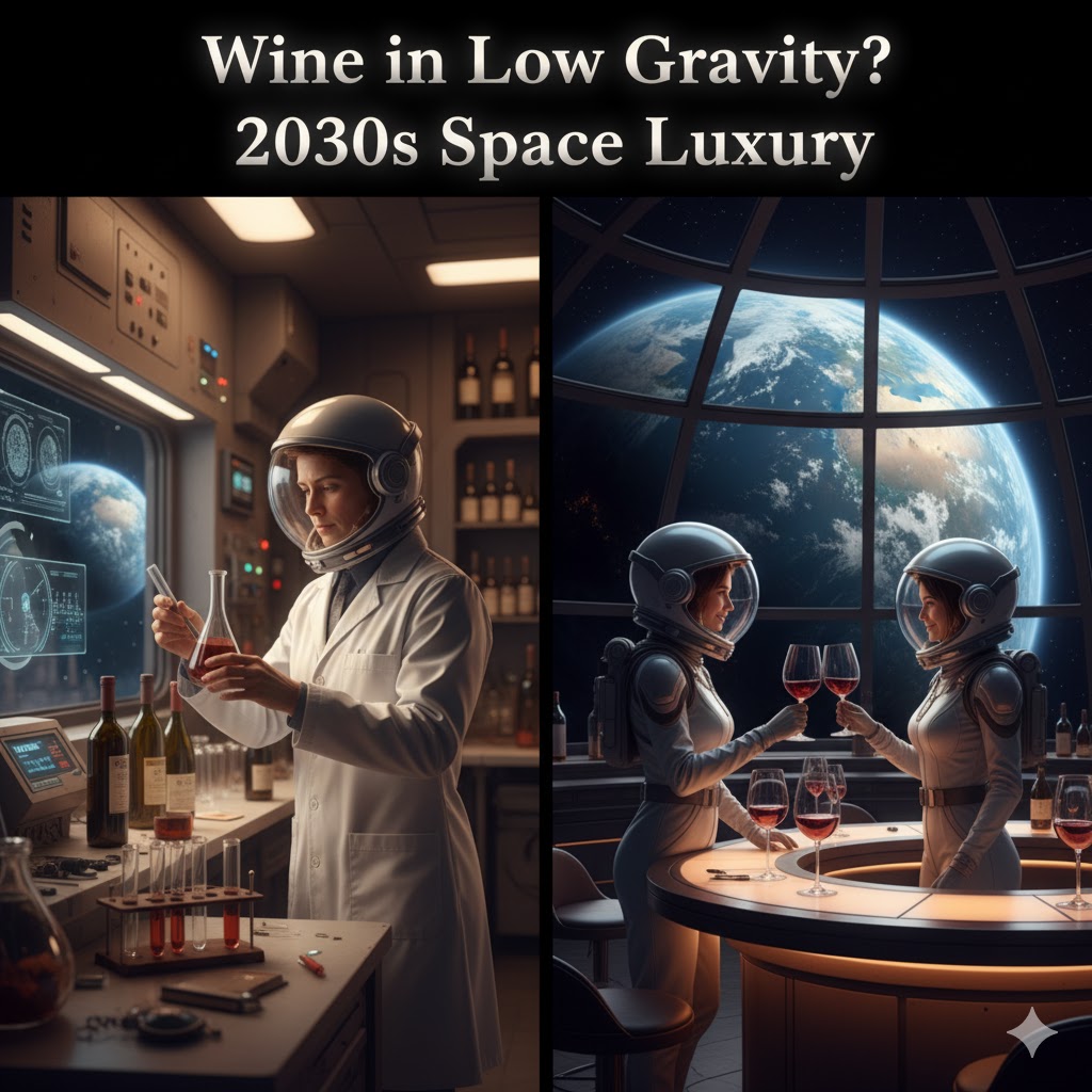 Lunar Winery Tourism Wine Beyond Earth