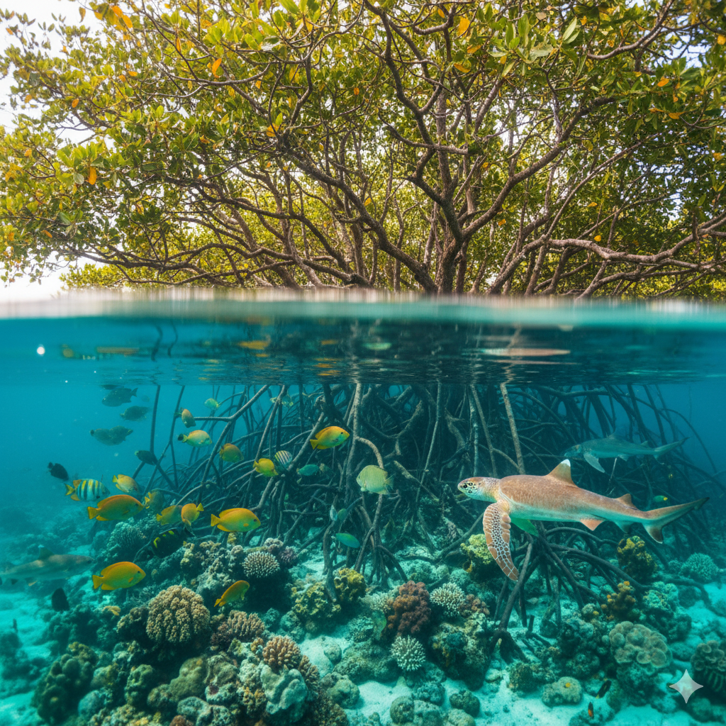 Mangrove Forests & Marine Life