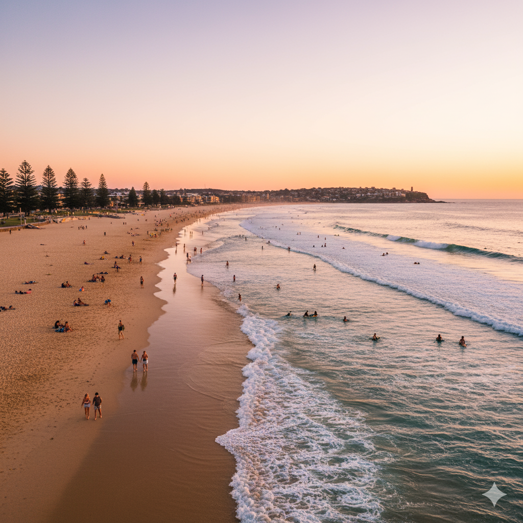 Manly Beach - Australia New Year 2026