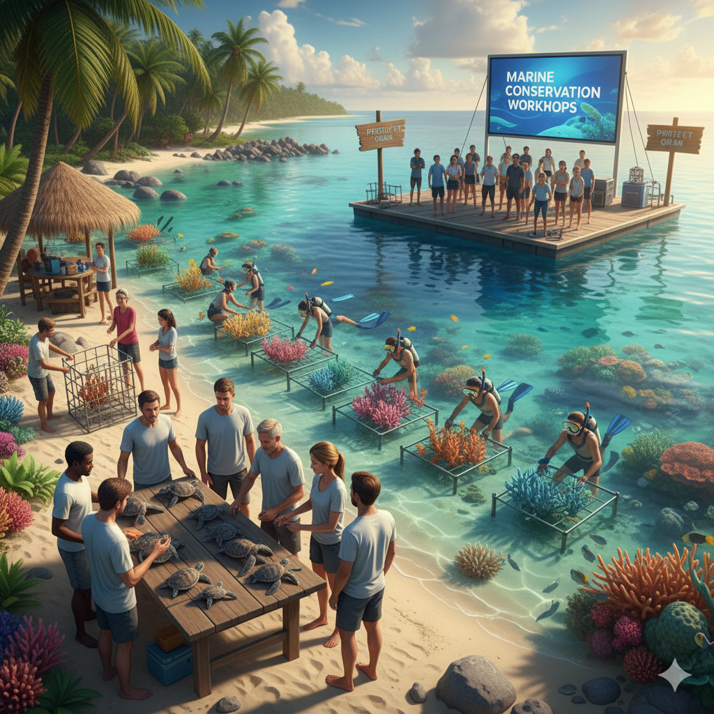 Marine Conservation Workshops in Maldives