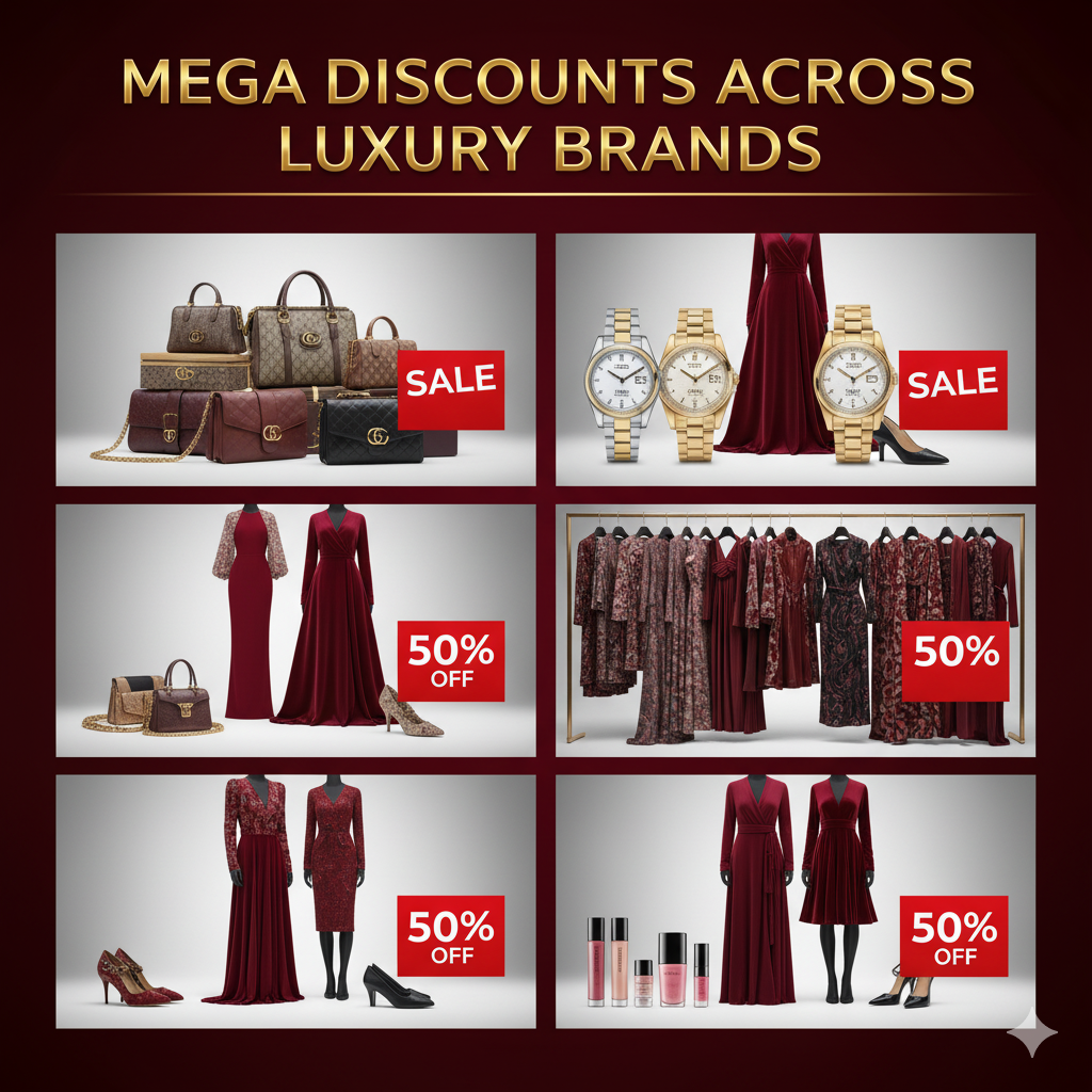 Mega Discounts Across Luxury Brands in Dubai Shopping Festival 2026 in UAE