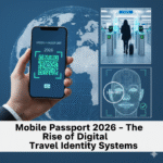 Mobile passport 2026 digital identity travel concept
