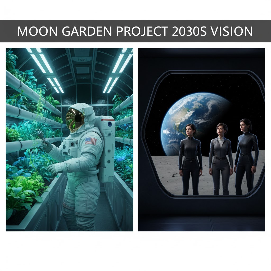 Moon Garden Project 2030s Vision