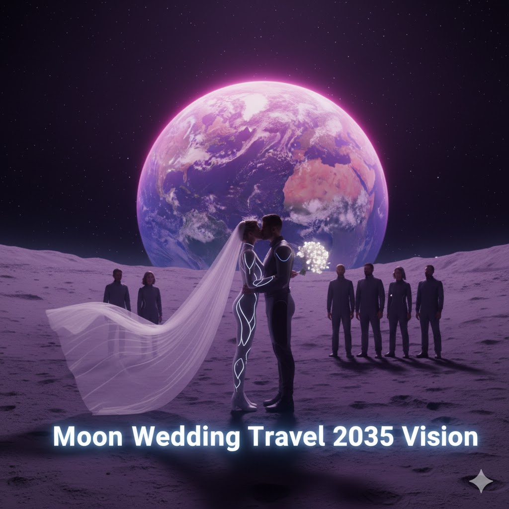 Moon Wedding Travel 2035 Vision