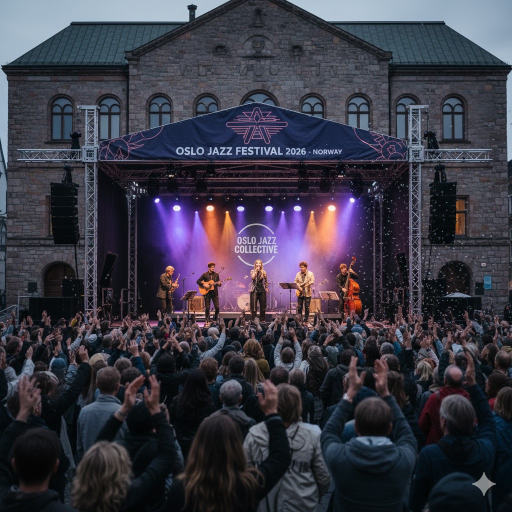 Musicians performing at Oslo Jazz Festival 2026 in Norway