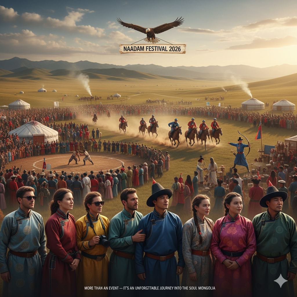 Naadam Festival 2026 - Unforgettable journey soul of Mongolia