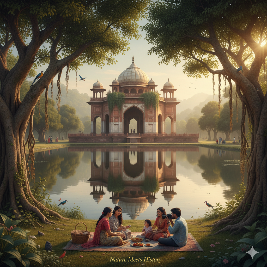 Nature Meets History — The Surrounding Scenery