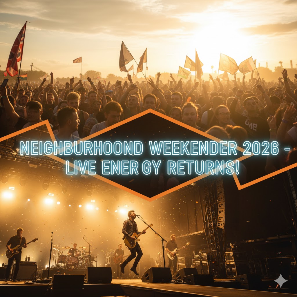 Neighbourhood Weekender 2026 live entry