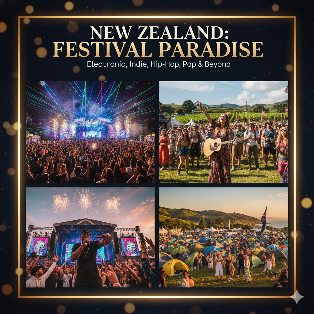 New Zealand International music festivals