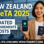 New Zealand NZeTA 2025 updated requirements and costs mobile app airport traveler