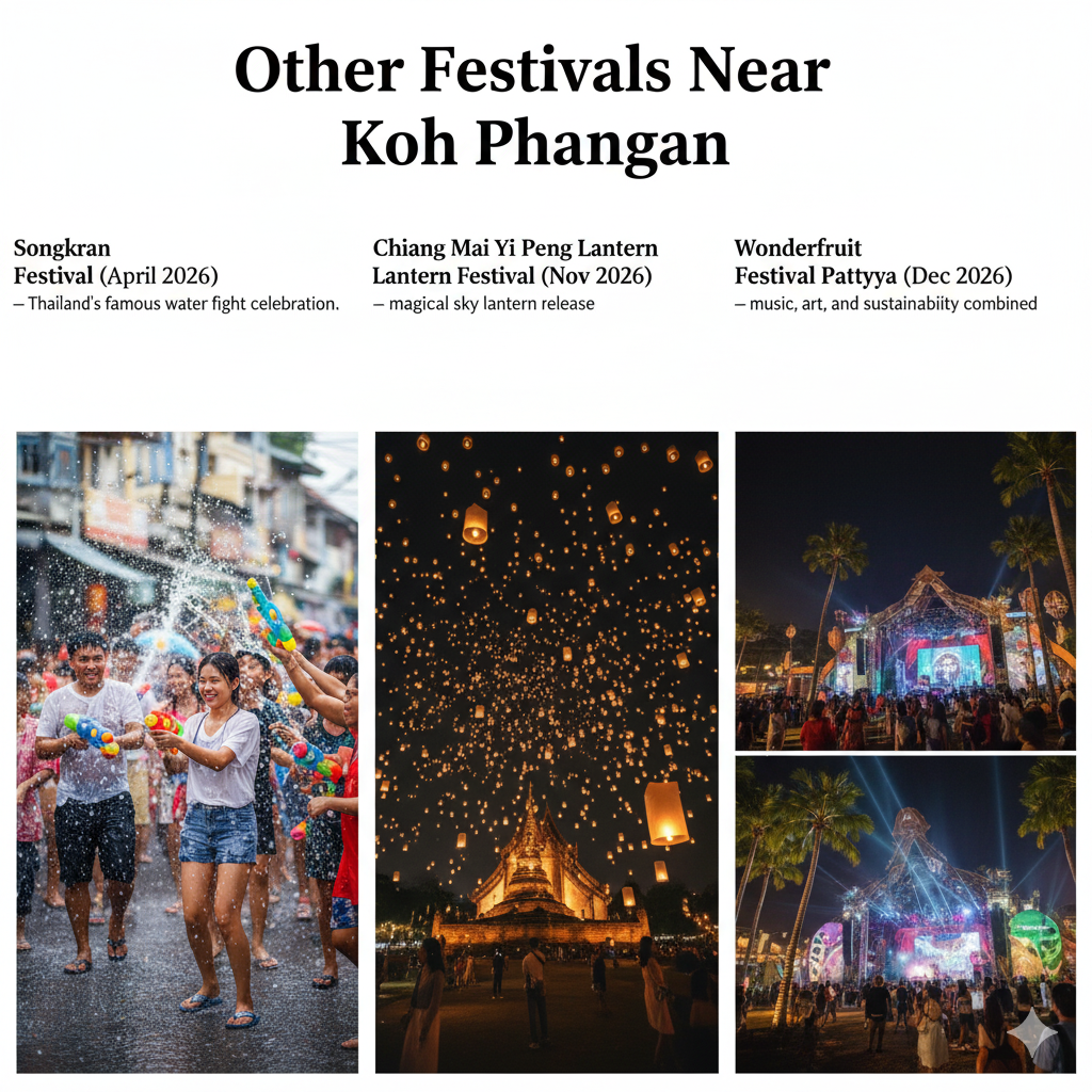 Other Festivals Near Koh Phangan - Thai island festivals