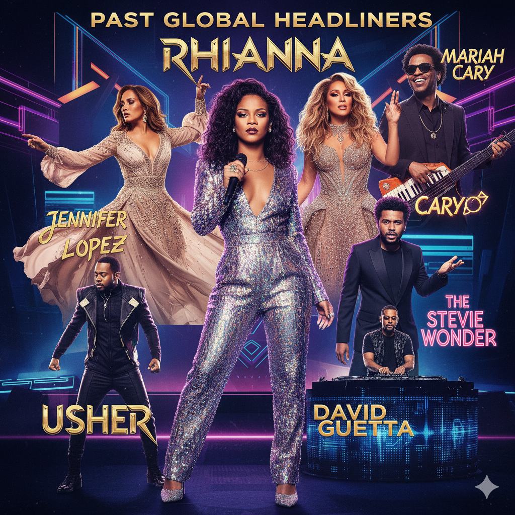 Past Global Headliners