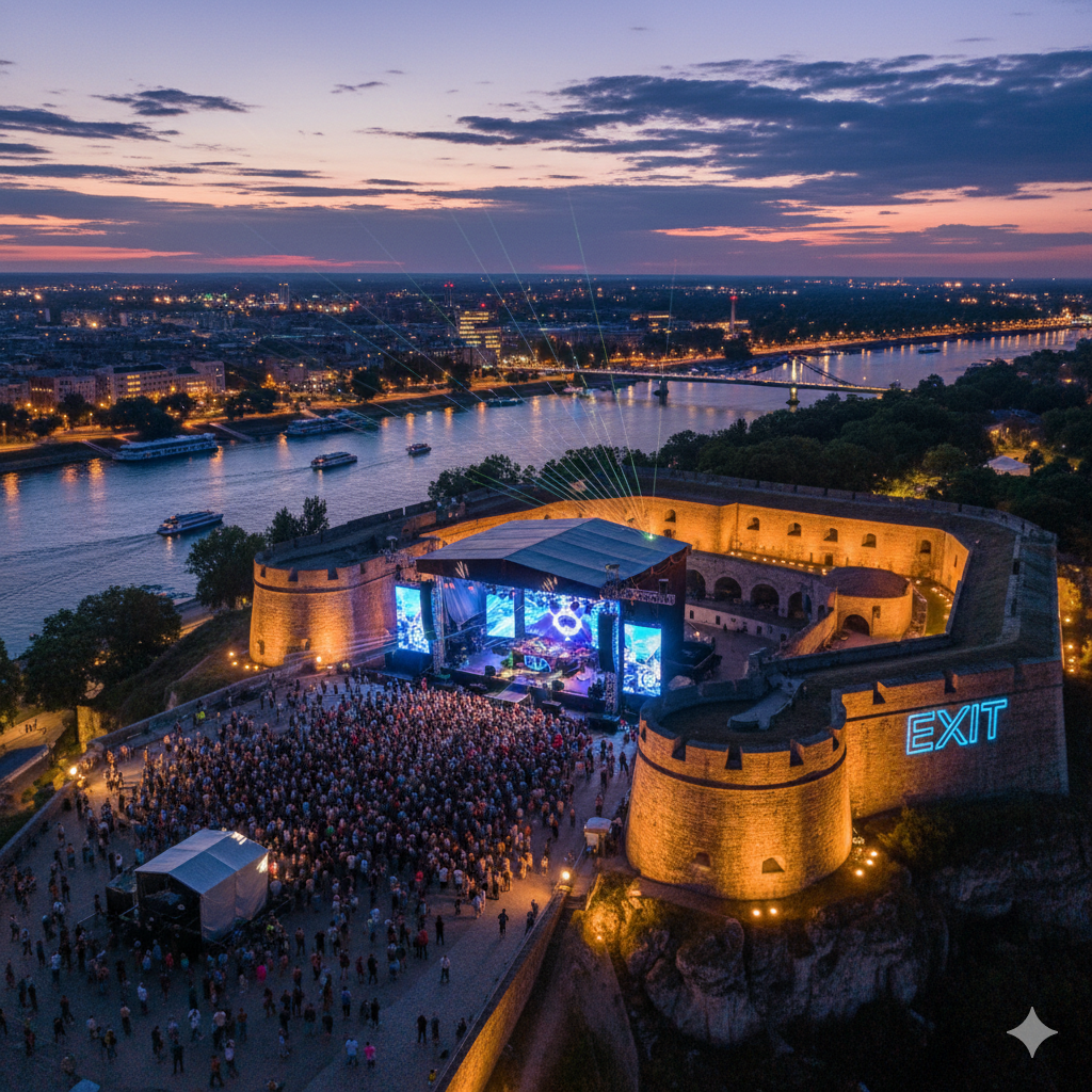 Petrovaradin Fortress – A Historic Stage for Modern Beats 