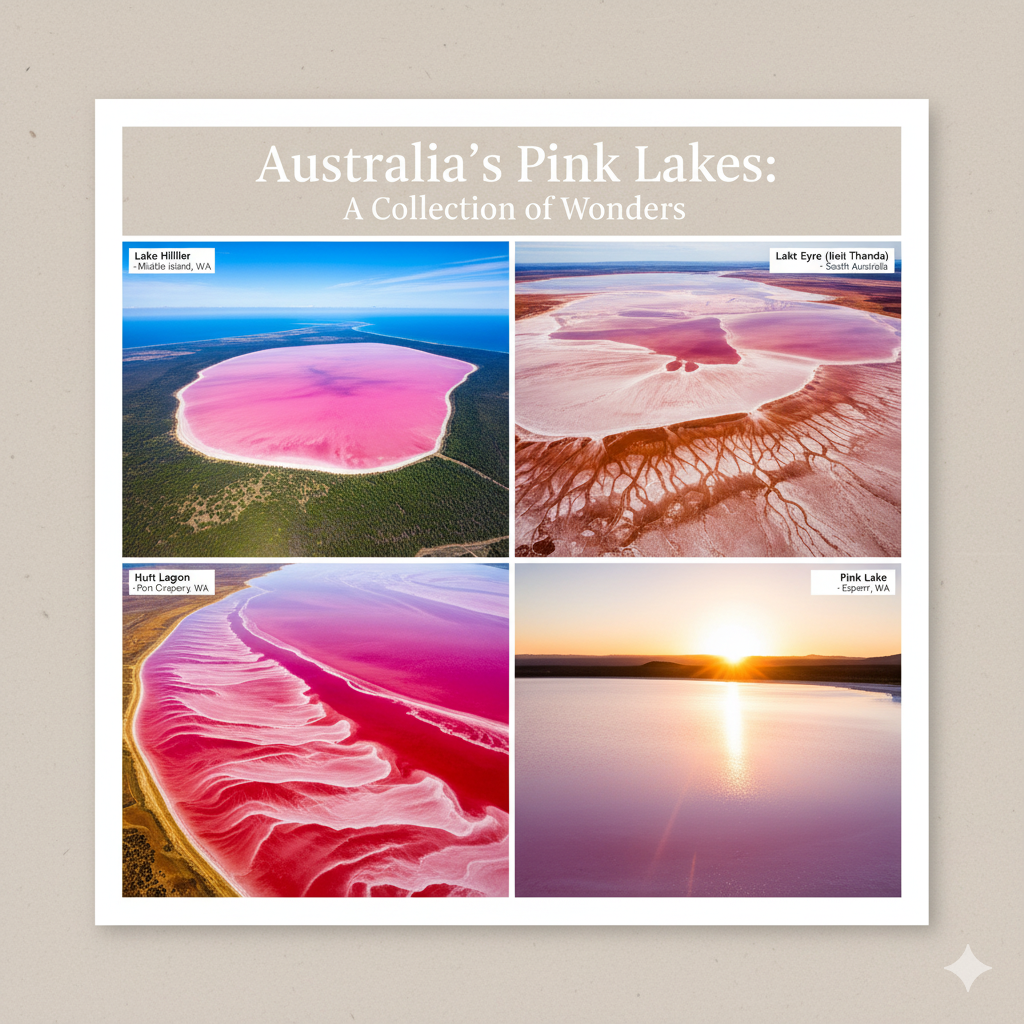 Pink Lake” in Australia