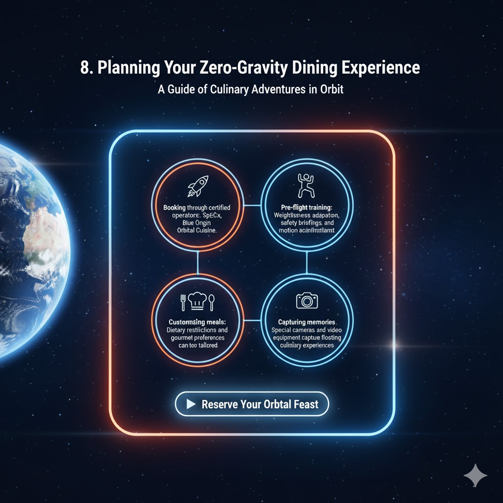 Planning Your Zero-Gravity Dining Experience