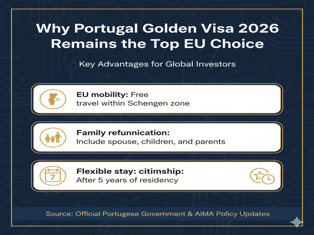 Portugal Golden Visa 2026 Top EU Choice