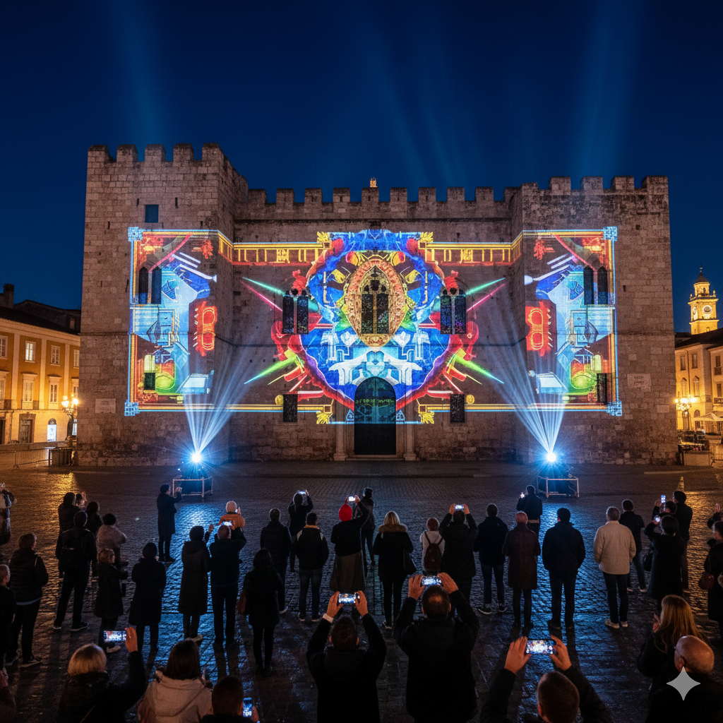 Projection Mapping on Historical Sites in Israel