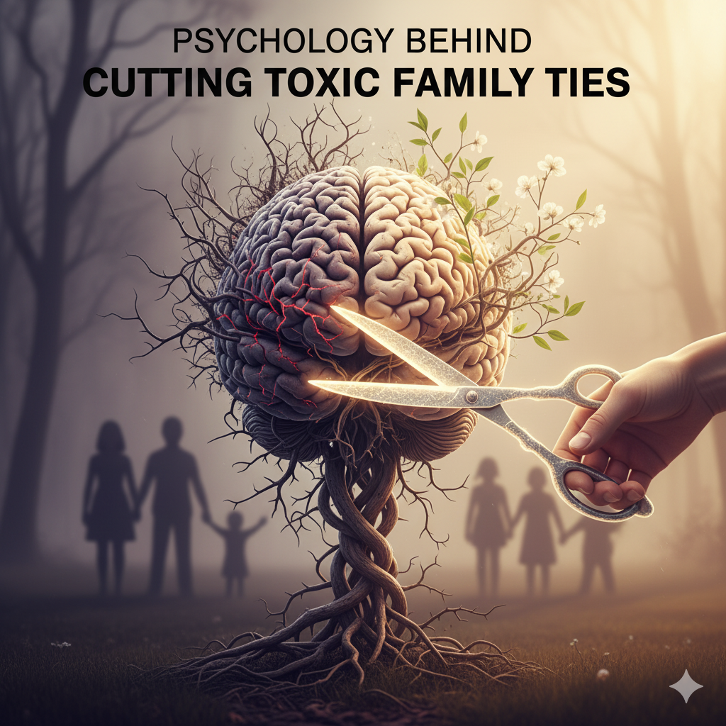 Psychology Behind Cutting Toxic Family Ties
