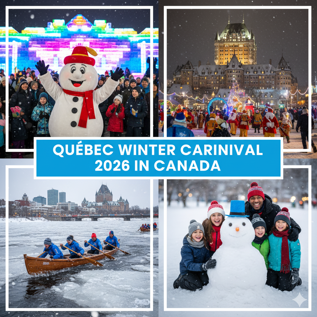 Quebec Winter Carnival 2026 in Canada