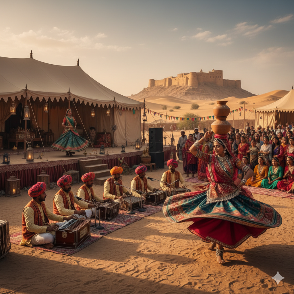 Rajasthani Folk Music & Dance Shows