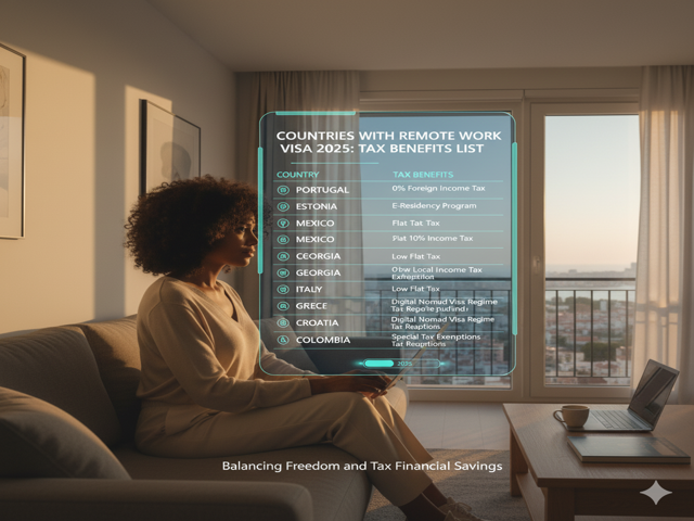 Remote Work Visa 2025 Tax Benefits List