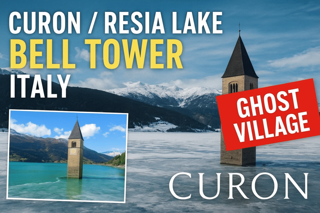 resia lake bell tower