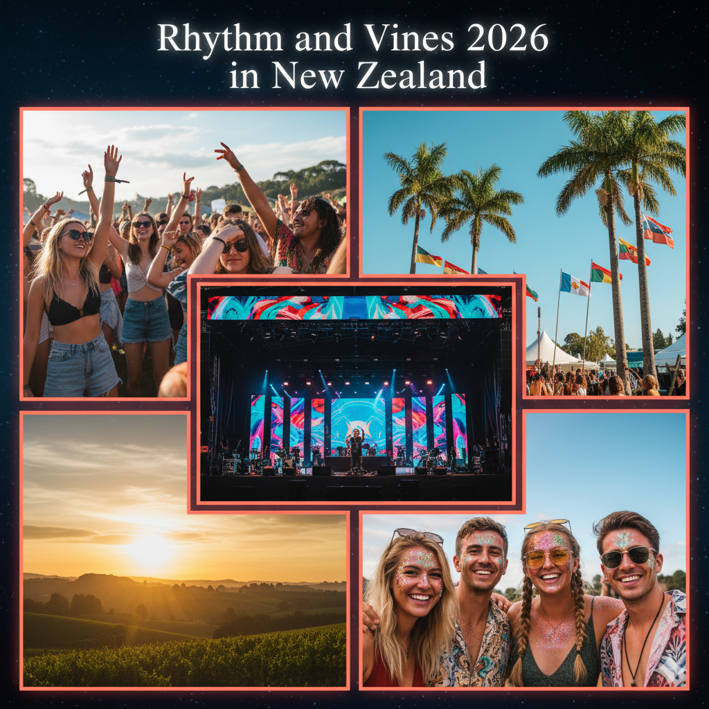 Rhythm and Vines 2026 in New Zealand
