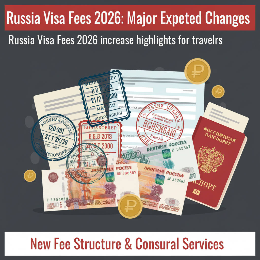 Russia Visa Fees 2026 Major Expected Changes