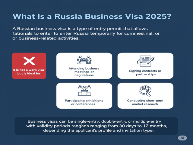 Russian Business Visa Type of Entry Permit