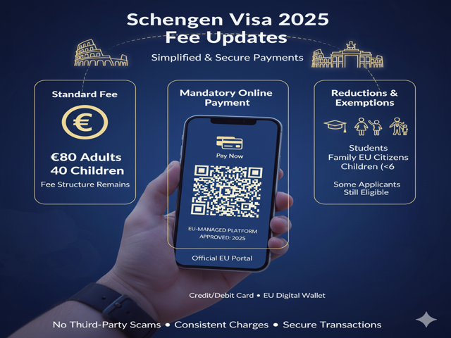 Schengen Visa 2025 Fee Updates