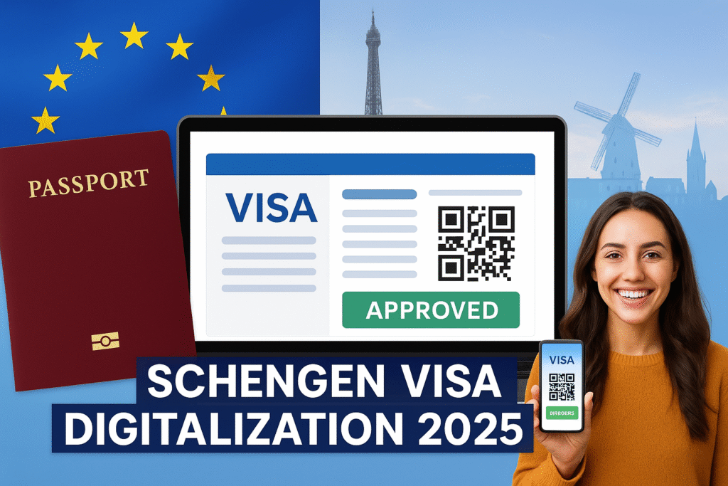 Schengen Visa Digitalization 2025 online