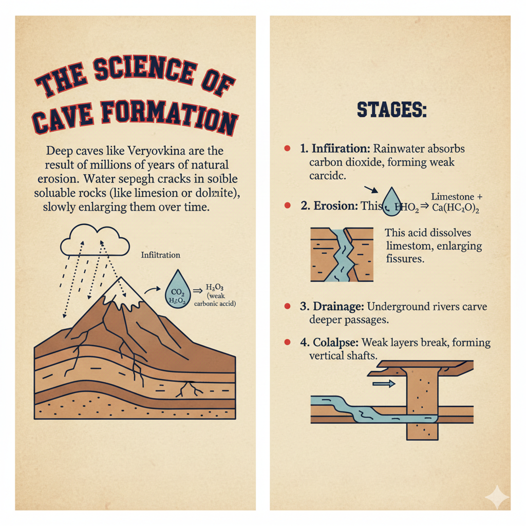 Science of Cave Formation
