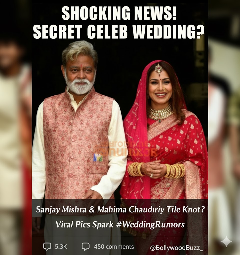 Screenshot of viral social-media posts showing wedding rumours Screenshot of viral social-media posts showing wedding rumours
