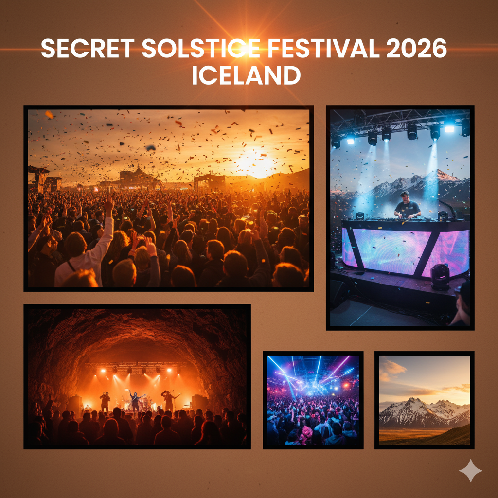 Secret Solstice Festival 2026 in Iceland