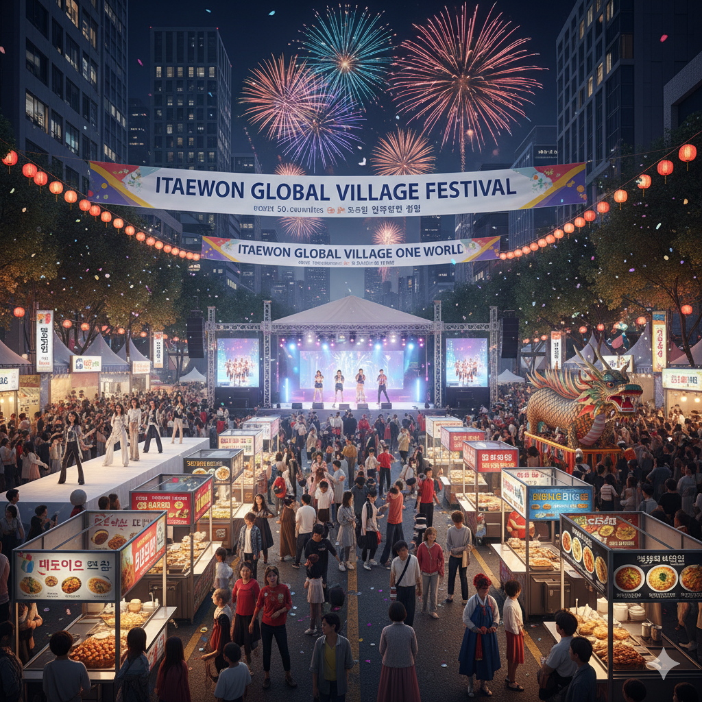 Seoul Festivals 2026 - South Korea Itaewon Global Village Festival 2026
