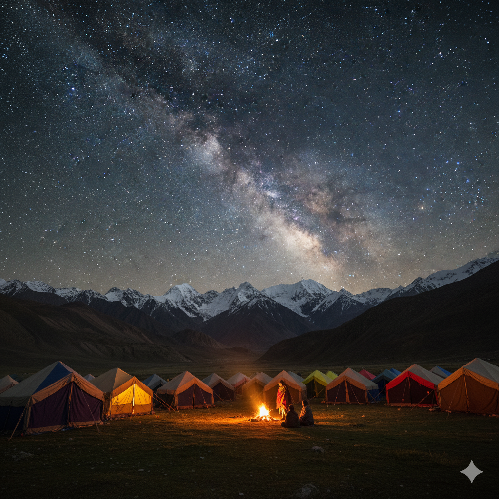 Shandur Pass Adventure - Camping Under the Stars