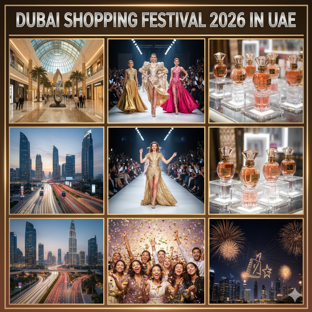Shopping, Music, and Fireworks Celebrate at Dubai