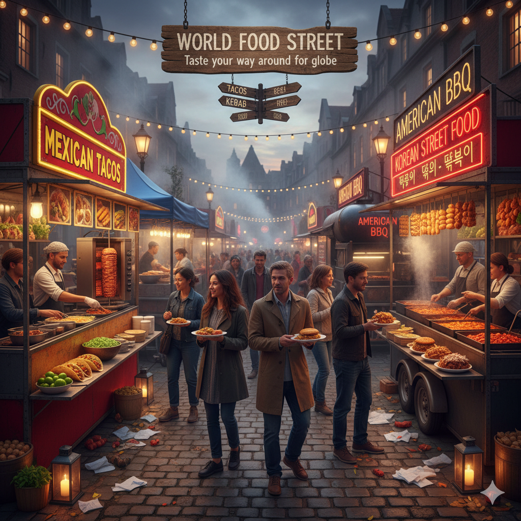 South Korea Cultural Events - World Food Street